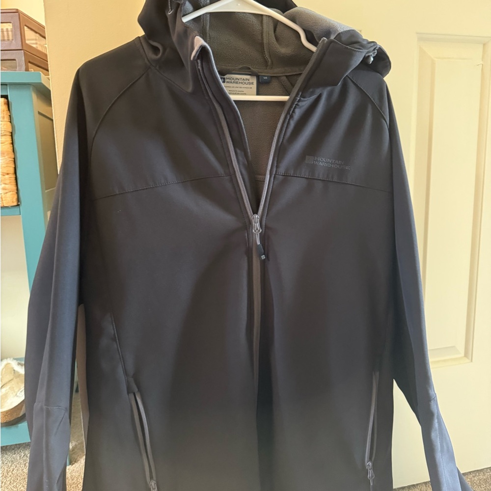 Men's Mountain Warehouse / gray jacket with Hood